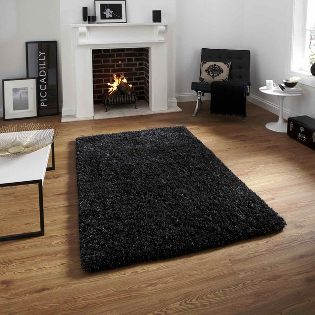 Amazon Shaggy Rugs Moderne Salon Manchester par The Rug Seller