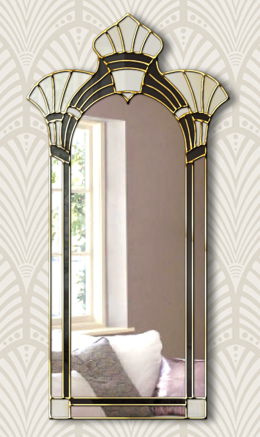 Art Deco Fan Mirrors - Photos & Ideas | Houzz
