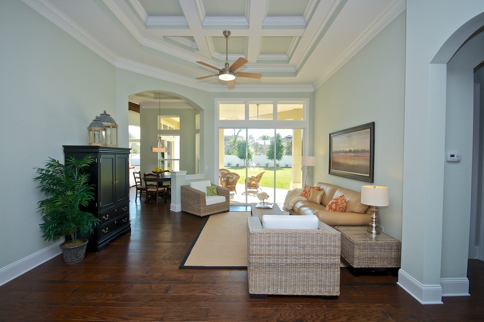 Andy Reynolds Homes Hunters Creek Model Traditional Living Room