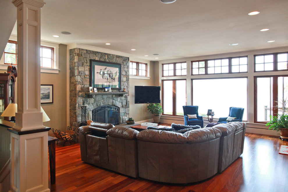 Annapolis custom homes Traditional Living Room Baltimore by