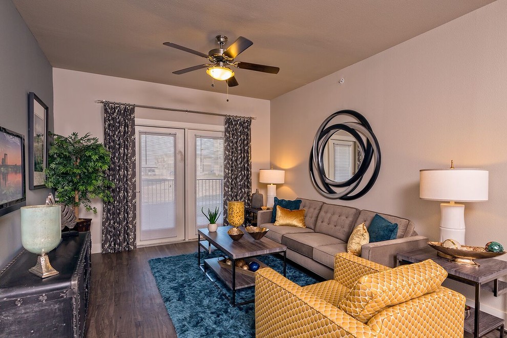 Apartments TX Modern Living Room Austin by Clear