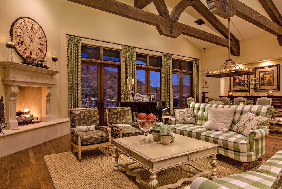 Arcadia French Country French Country Living Room Phoenix By Hendricks Construction Houzz