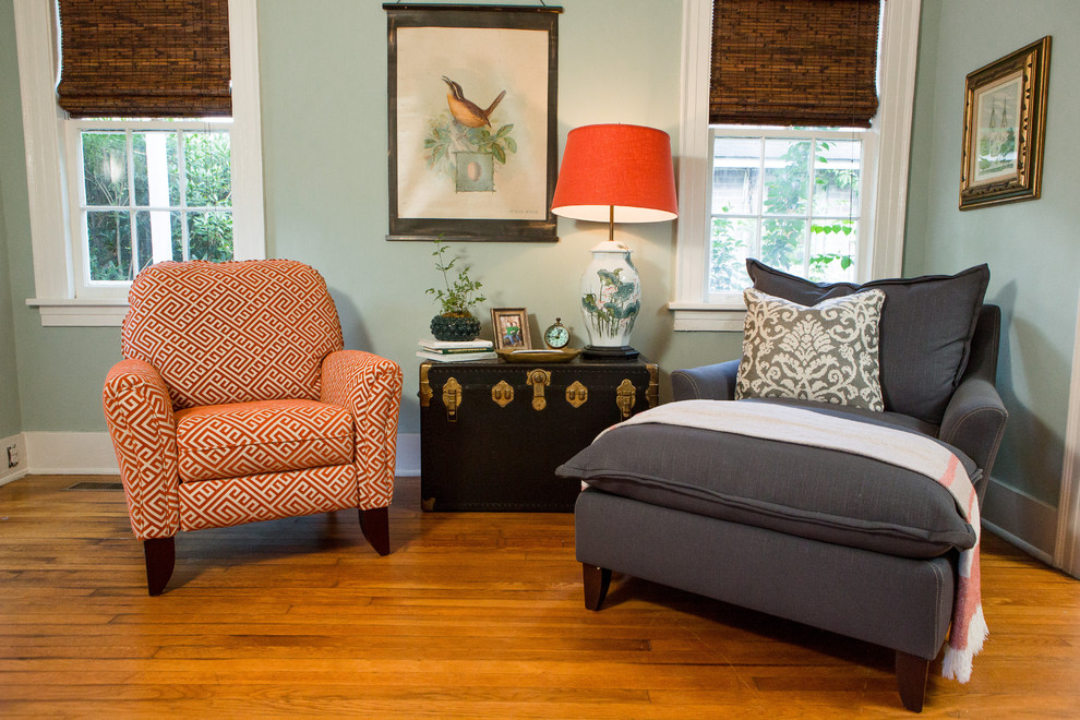 Ardsley Park Bungalow Traditional Living Room Atlanta by Holmes