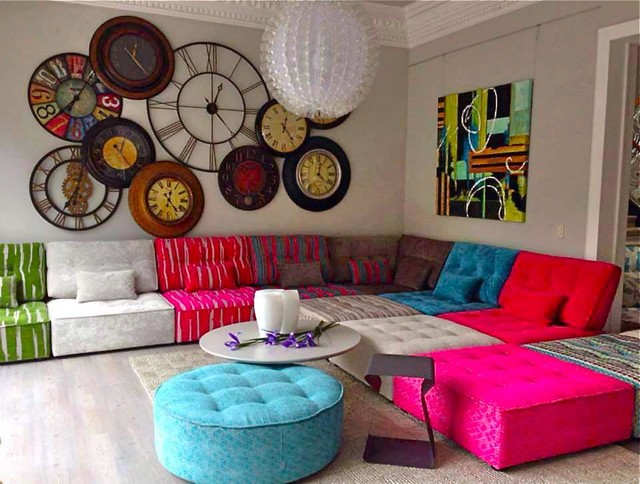 Arianne Love Contemporary Fabric Modular Sofa - Contemporary - Living Room  - New York - by Fama Living New York | Houzz