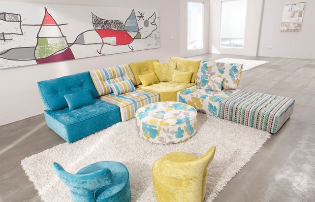 Arianne Love Fabric Modular Sofa by Famaliving - Contemporáneo - Salón -  Nueva York - de Fama Living New York | Houzz