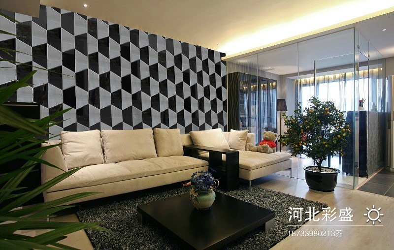 Foto di un soggiorno moderno con sala formale e pareti grigie