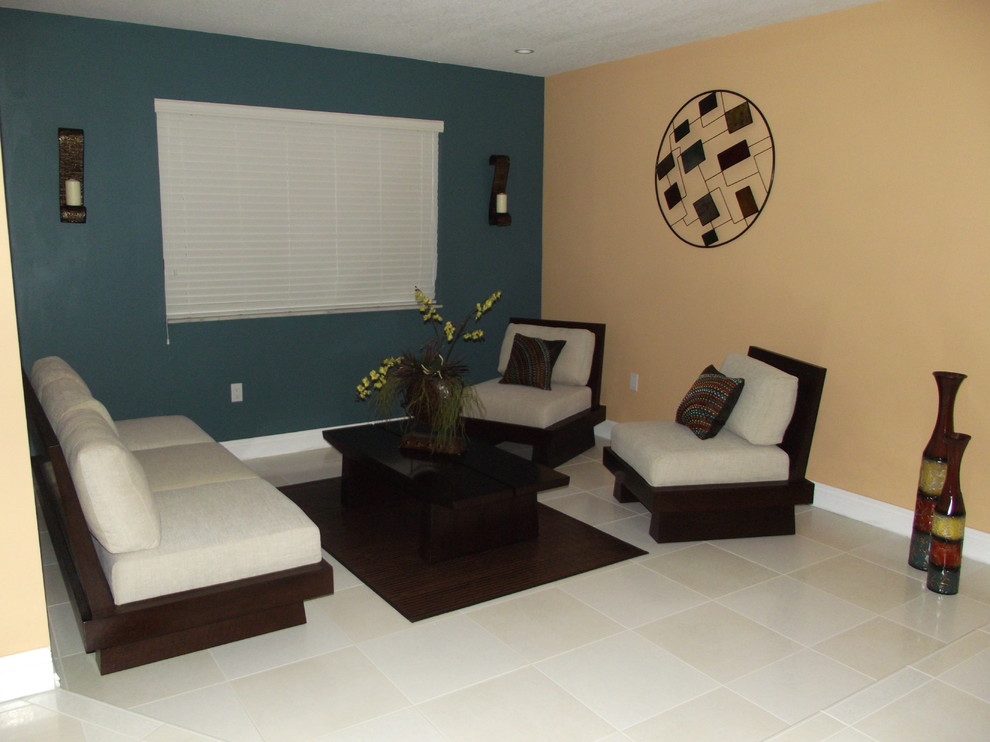 Asian Living Room Miami Houzz, Asian Inspired Living Room Furniture