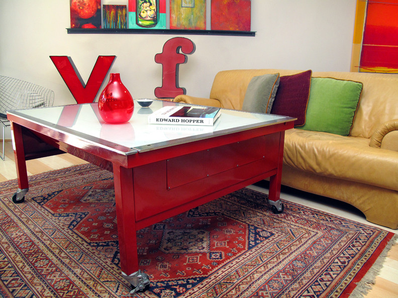 This is an example of a bohemian living room in San Francisco.