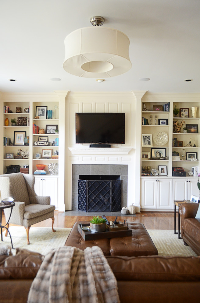 Atlanta Residences Transitional Living Room Atlanta by Designer