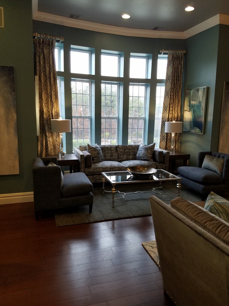 Atlantic Point Bellport, NY Transitional Living Room New York