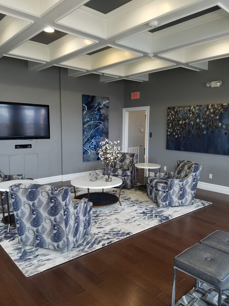 Atlantic Point Bellport, NY Transitional Living Room New York