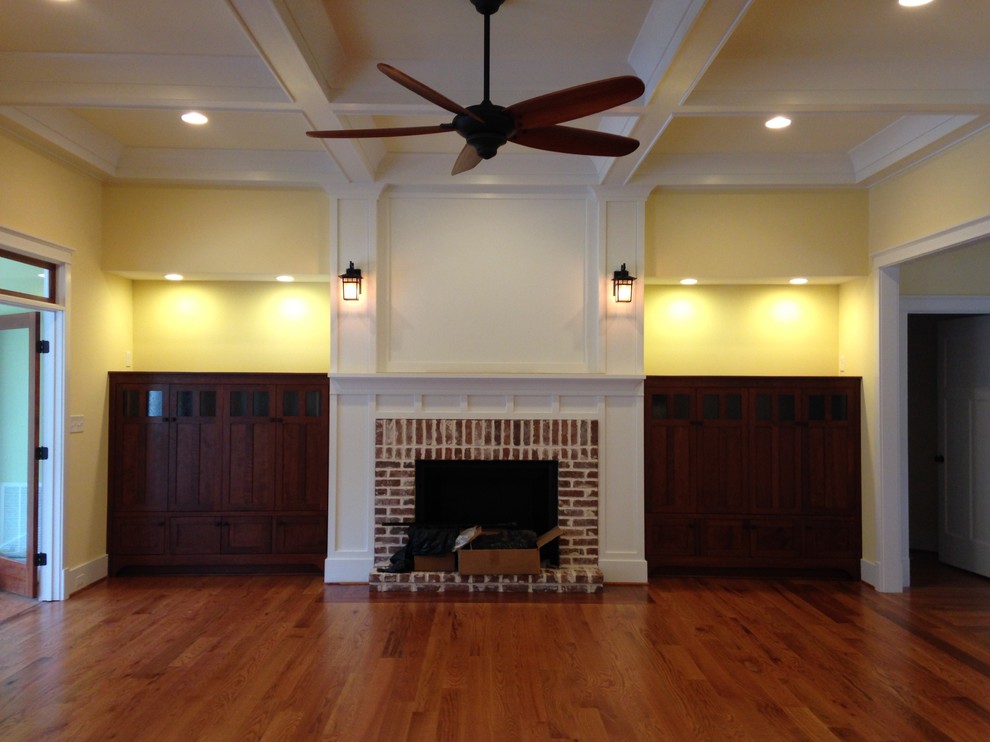 Augusta, GA Craftsman Style Greatroom Arts & Crafts Living Room