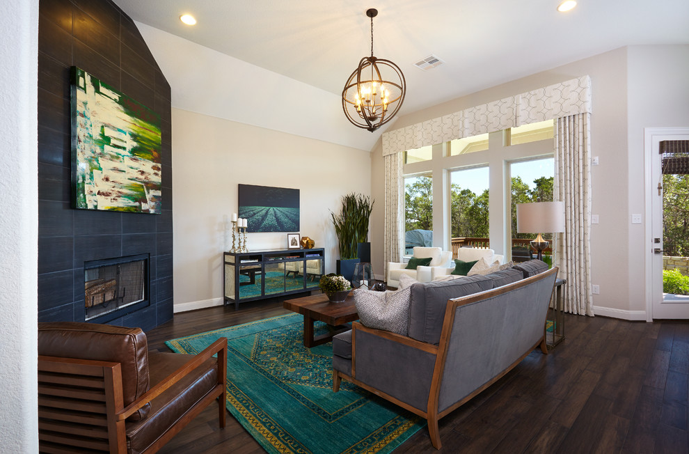 Austin, Texas | Leander Crossing - Classic Tulane Living Room - Living ...