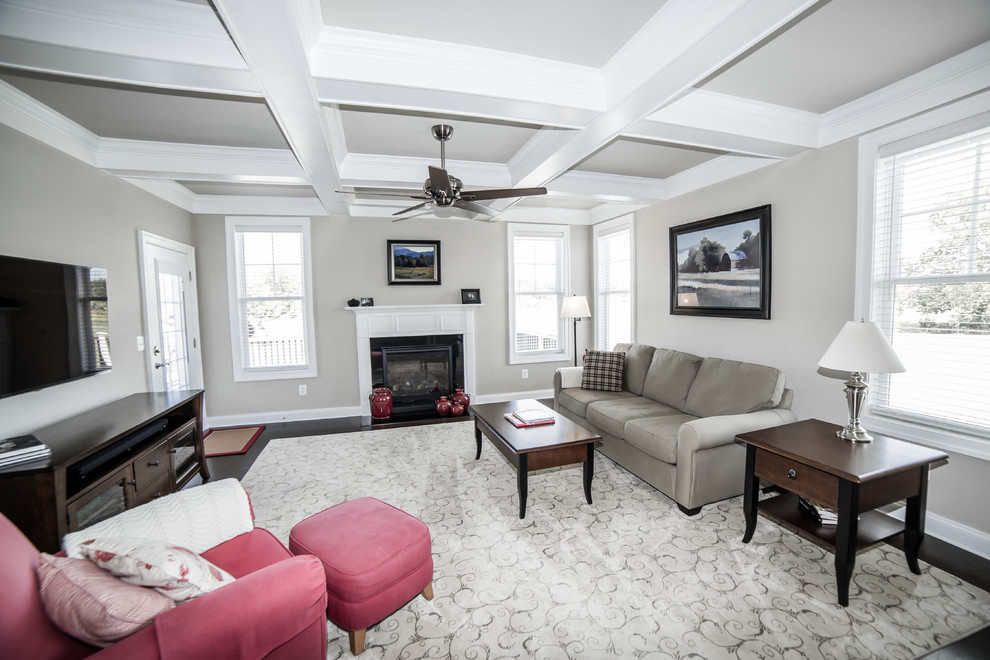 Aviator House Traditional Living Room DC Metro by Hartley