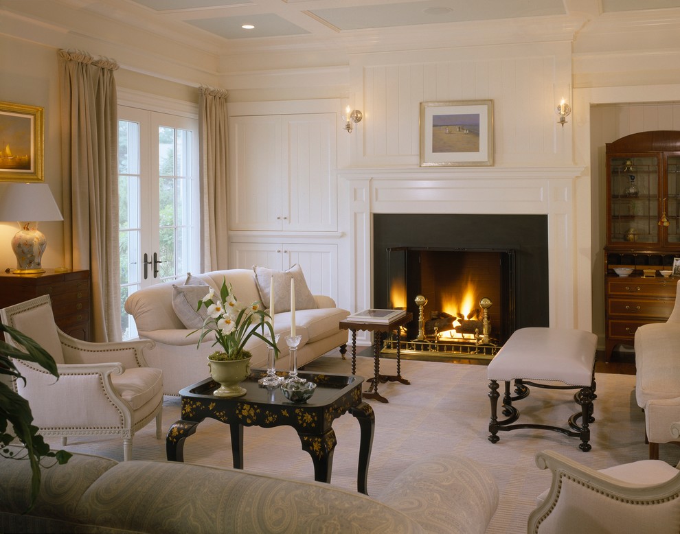 Awarded Top 50 American Homes by TRENDS - Traditional - Living Room - Boston - by Catalano 