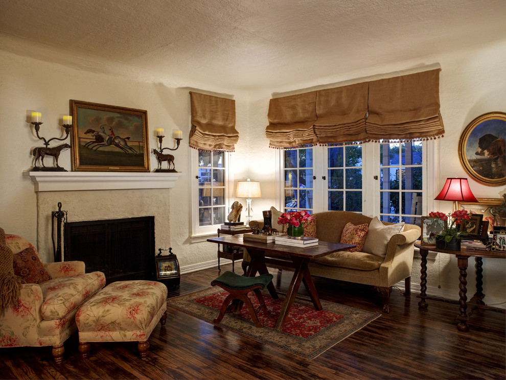 Ayres Ave Traditional Living Room Los Angeles by Stephanie