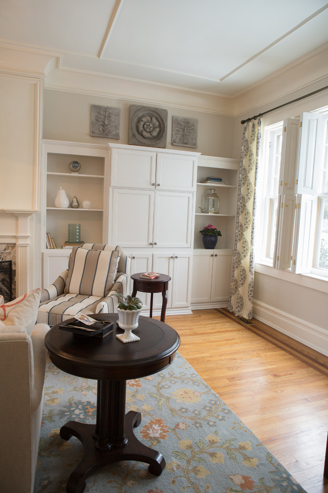 Baker Park, Frederick, MD 1930's Home Transitional Living Room DC Metro by Meredith