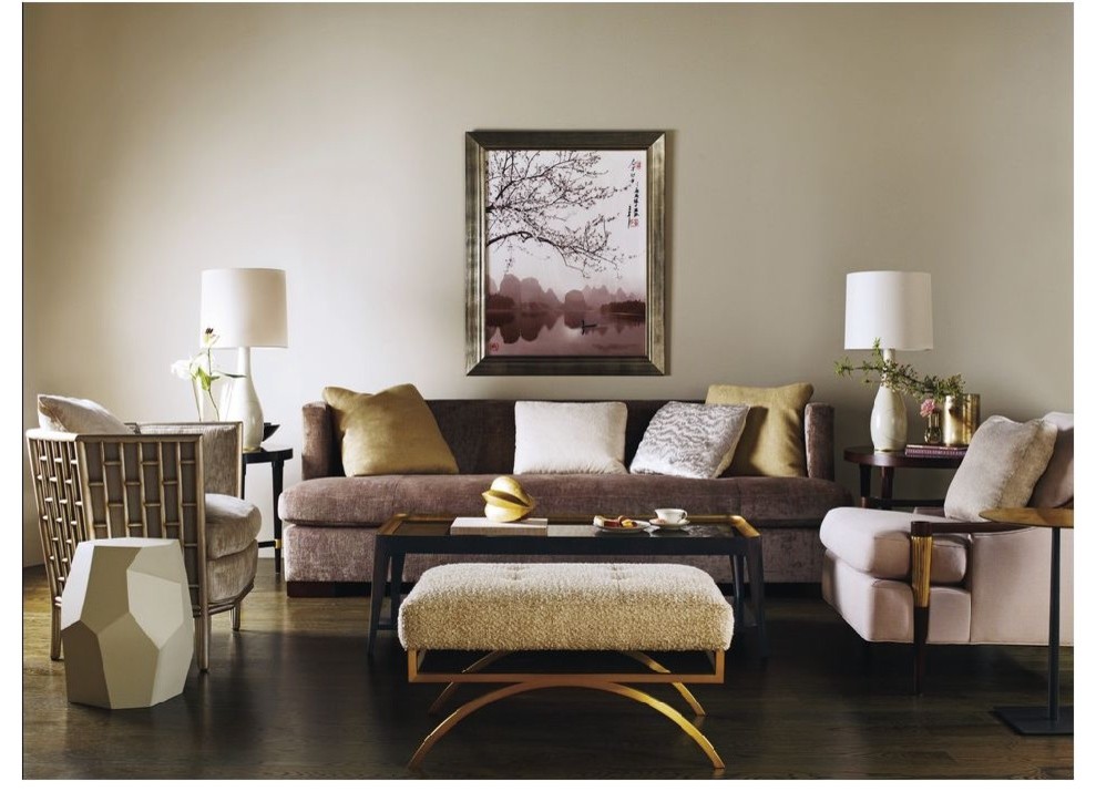 Baker's Babara Barry Collection - Modern - Living Room - Grand Rapids ...