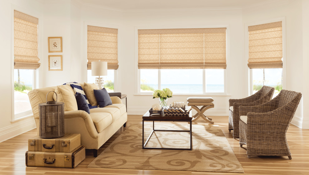 houzz roman shades living room