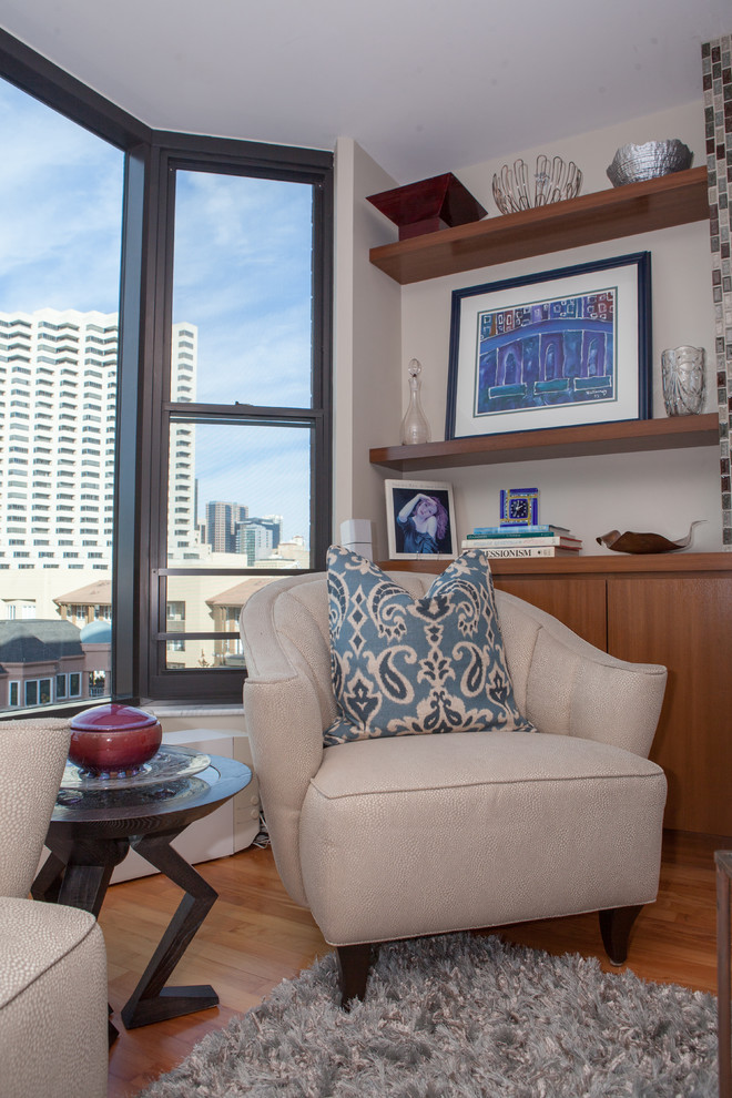 Barbara and Dick Transitional Living Room San Diego by Simply