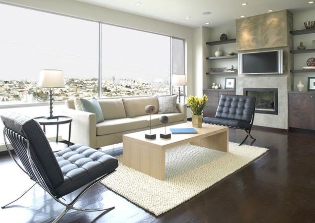 Barcelona Chair And Ottoman By Barcelona Designs Contemporary Living Room Toronto By Barcelona Designs Houzz