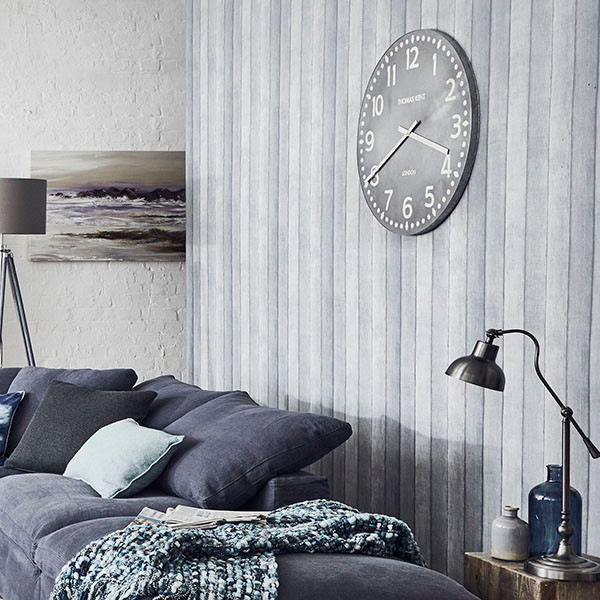 Barker and Stonehouse Wharf clock Contemporary Living Room by