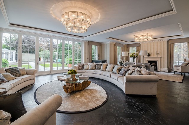 Barnes Mansion Versailles In Colour Carbon Contemporary Living Room London By Cheville Parquet Houzz