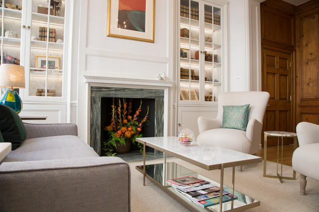 Barrister's Chambers Reception & Waiting Room - Transitional - Living Room  - London - by Smartstyle Interiors | Houzz UK