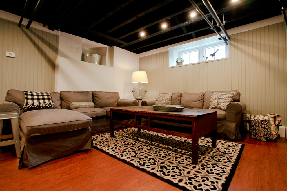 This is an example of a contemporary living room in Philadelphia.