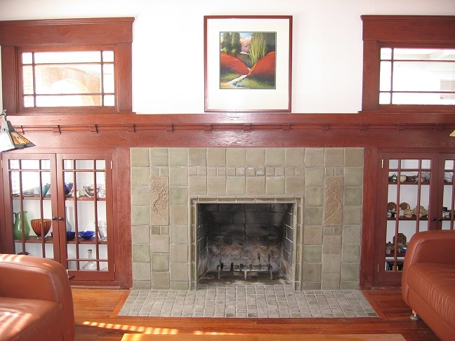 Batchelder Tile Fireplaces San Diego Craftsman Living Room By Custom Masonry Fireplace Design Inc - Custom Masonry And Fireplace Design San Diego Batchelder Tile Fireplaces San Diego Craftsman Living Room By Custom Masonry Fireplace Design Inc - Custom Masonry And Fireplace Design San Diego