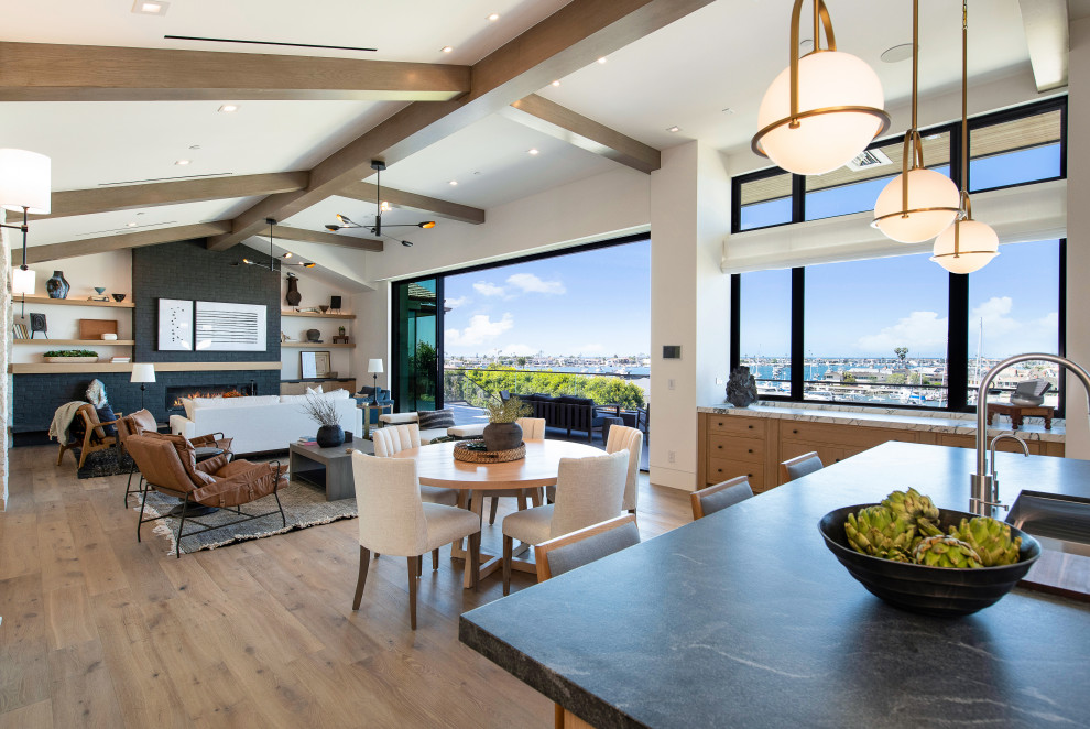 Bayadere Newport Beach Transitional Living Room Orange County