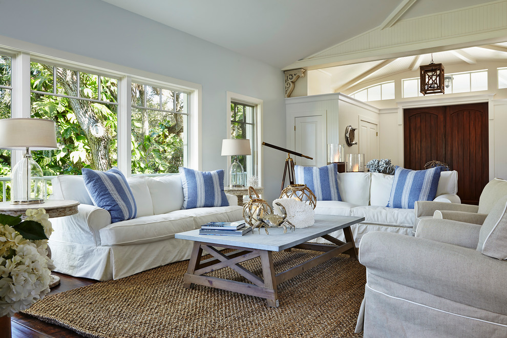 Beach House Family/Pet Friendly - Beach Style - Living Room - Miami ...