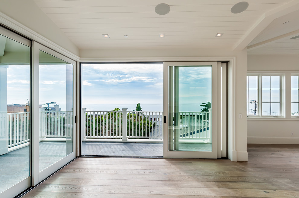 Beachy Modern Farmhouse Farmhouse Living Room San Diego by