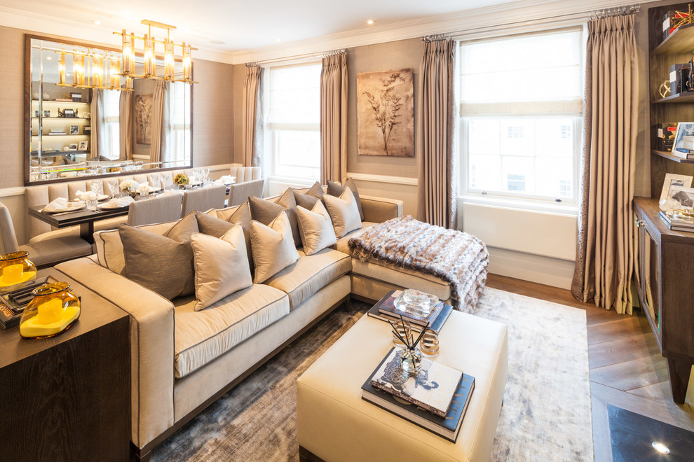 Belgravia Flat Chesham Street SW1X - Contemporary - Living Room ...