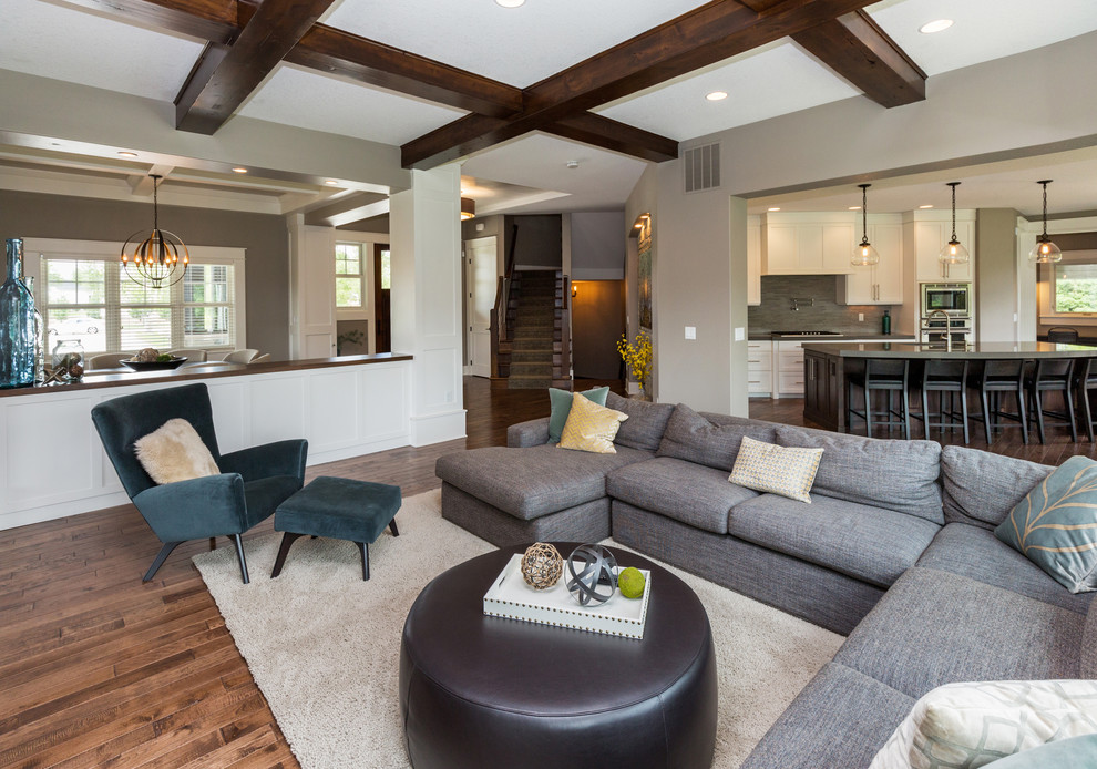 Bella Woods Transitional Living Room Other by Flooring America