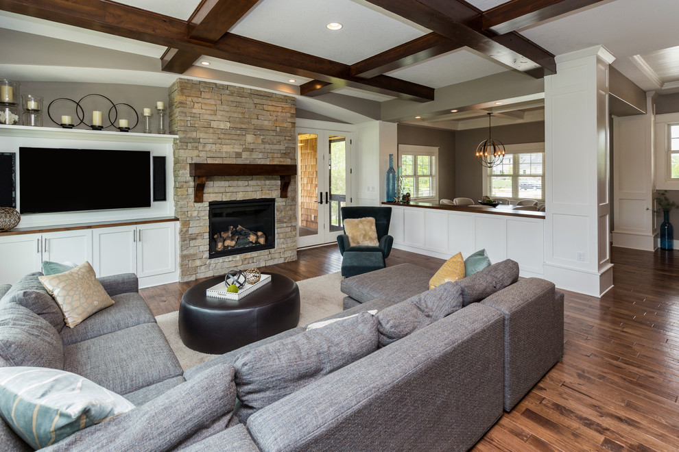 Bella Woods Transitional Living Room Other by Flooring America