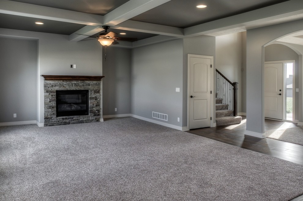 Bellbrook Living Room Omaha by Marasco Homes Houzz