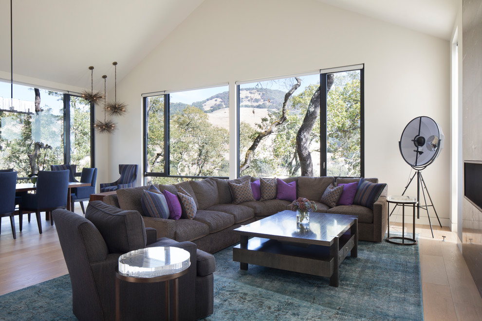 Valley Interior Modern Living Room San Luis Obispo by