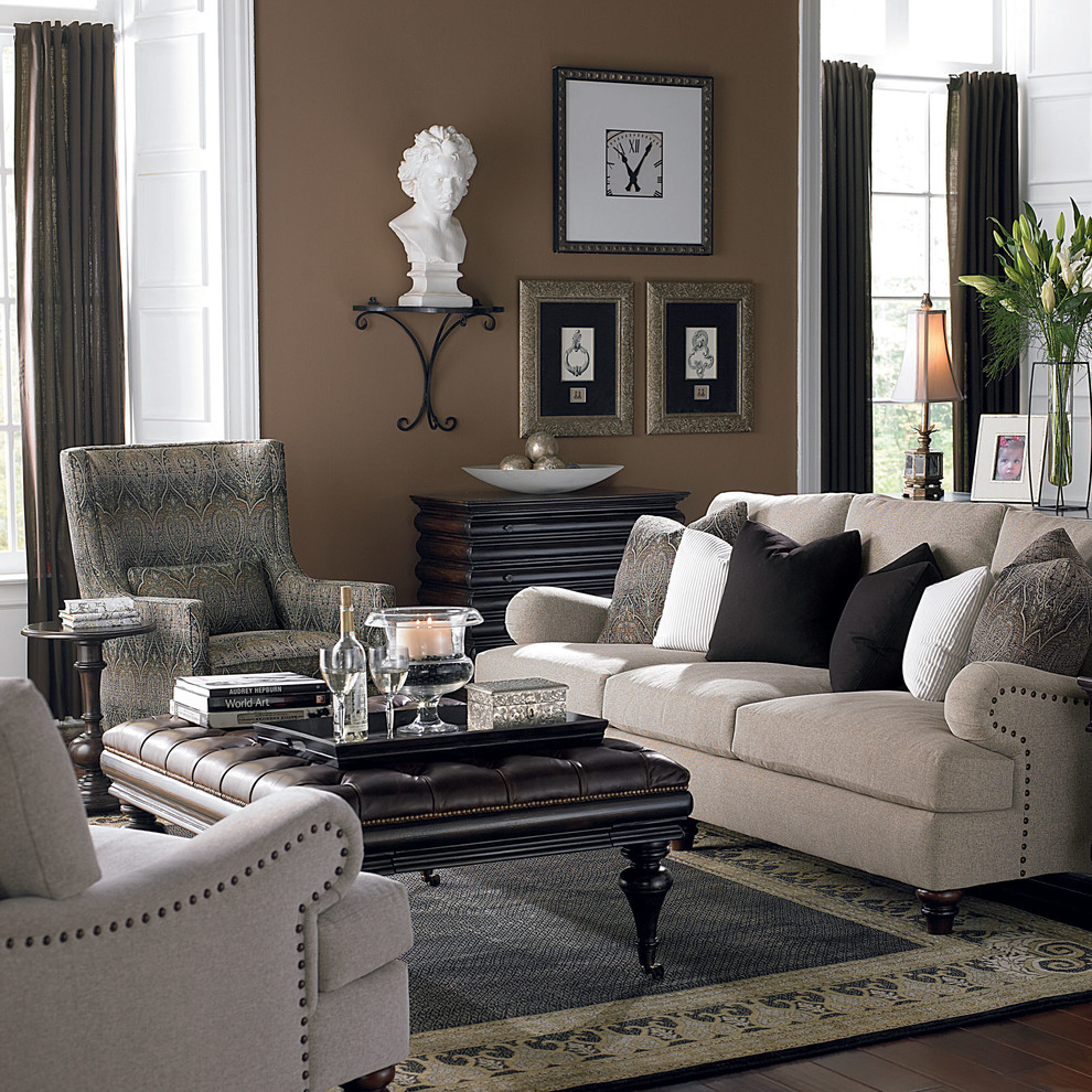 Bernhardt (Vendors) Contemporary Living Room Charlotte by Good
