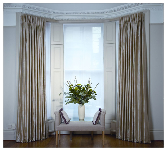 Pro Panel How To Choose And Hang Curtains In A Bay Window Houzz Nz Hang Curtains In A Bay Window, How To Hang Curtains In A Bay Window Uk