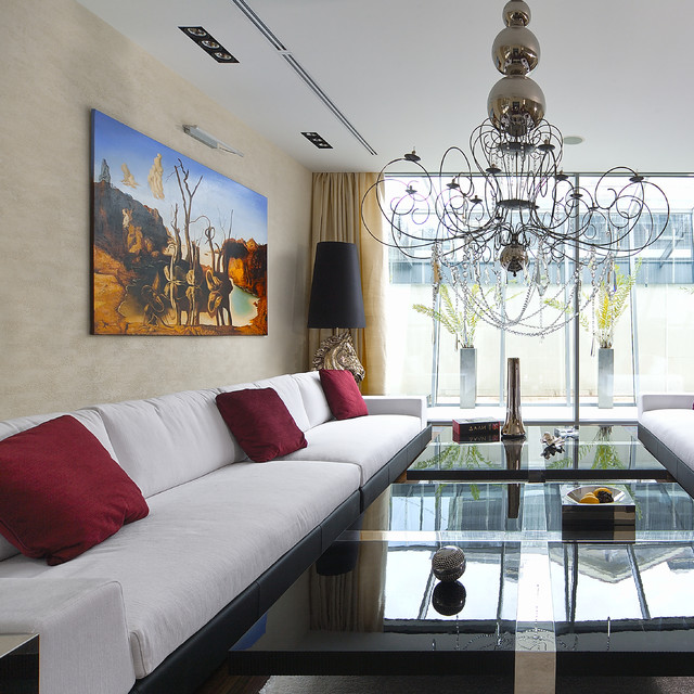 Bespoke Interior Design Contemporary Living Room New York by User Houzz IE