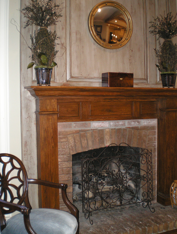 Best of Both Worlds A Faux Finish Fireplace Makeover Rustic Living