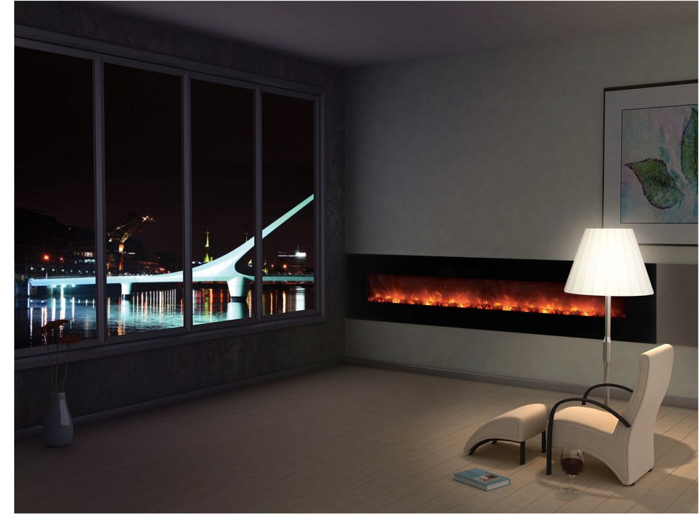 Best Wall Mount Electric Fireplace Ideas in Living Room Contemporary