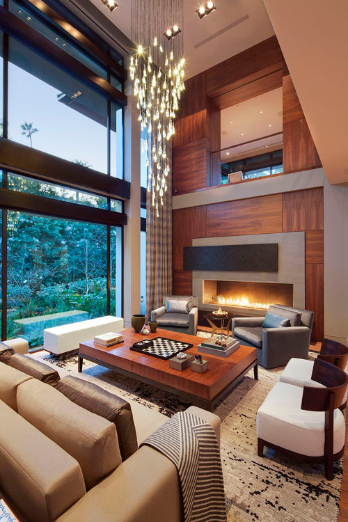 Beverly Hills Warm Modern - Contemporary - Living Room - Los Angeles ...