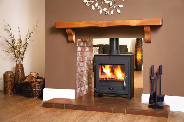 BFM PORTWAY 2 DOUBLE SIDED MULTI FUEL STOVE - Modern - Living Room - Essex  - by MAP Lifestyle Ltd | Houzz