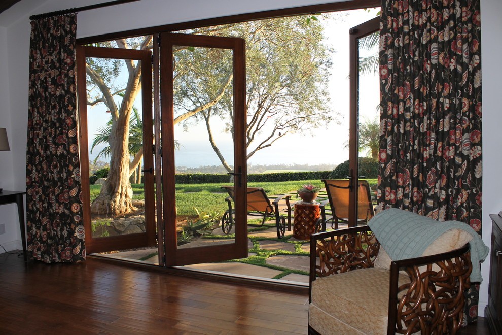 BiFold Doors and Windows on a Mediterranean Style Home Mediterranean