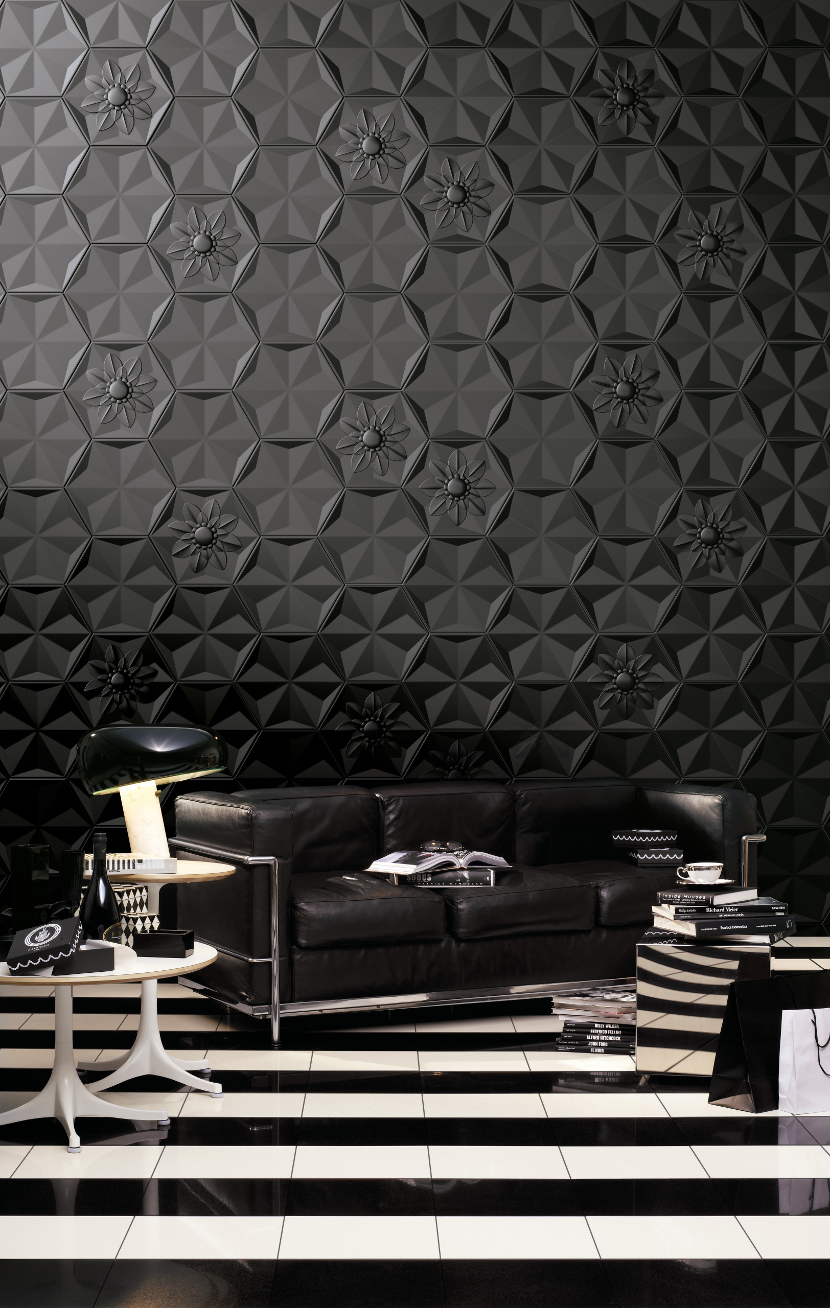 Black Tiles Design Ideas For Your Lovely Home - Lycos Ceramic PVT LTD