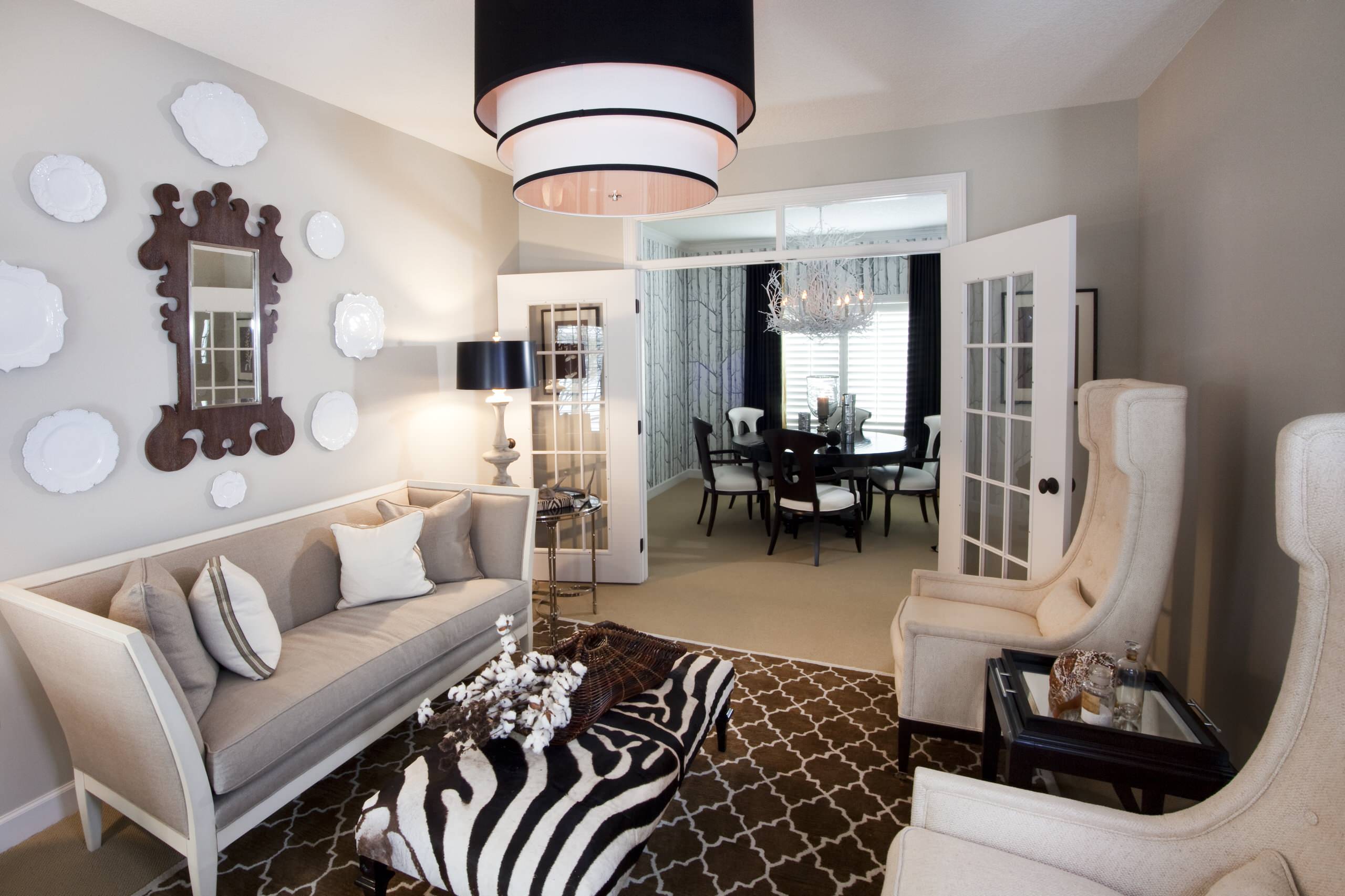 Tan And Black Living Room Ideas Matttroy