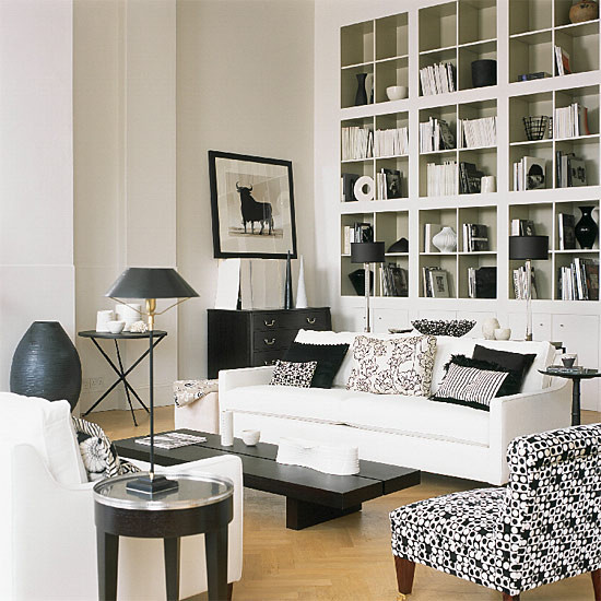 Trendy living room photo in Other