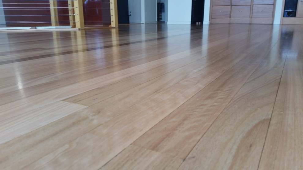 Blackbutt Timber Floor Restoration Cork Tile Installation Brisbane